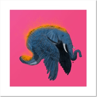 MAGESTIC ELEPHANT Posters and Art